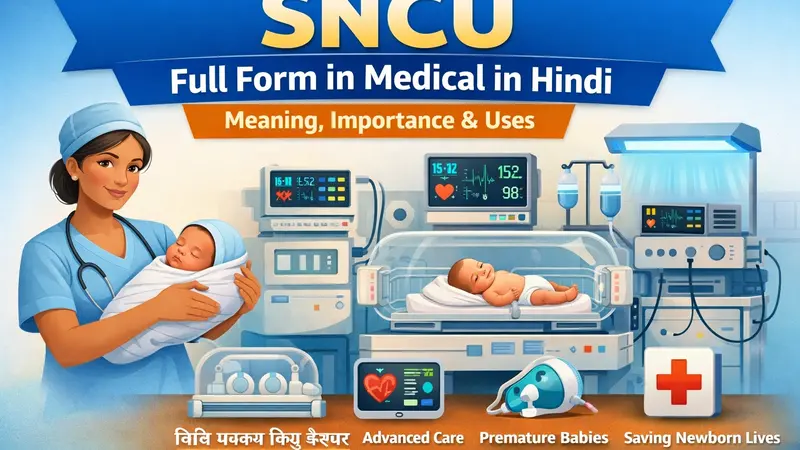 SNCU Full Form in Medical in Hindi